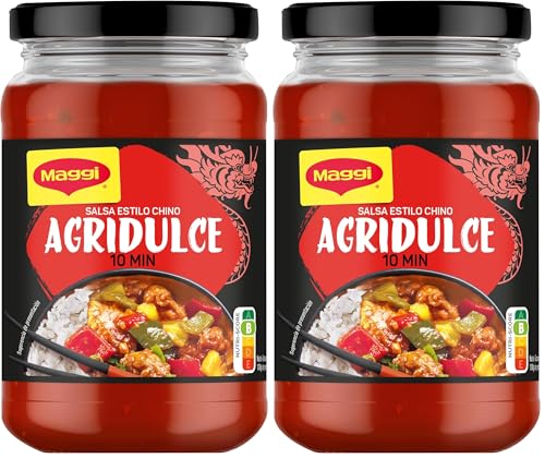 Maggi Salsa Asiática Agridulce 355 g (Paquete de 2)