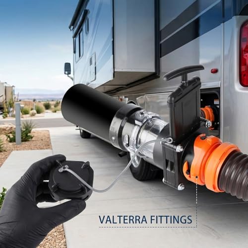 Válvula de alcantarillado para RV: evite derrames molestos con ventana transparente y mango en T 2