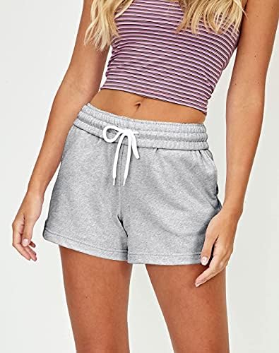 AUTOMET Womens Sweat Shorts Summer 
