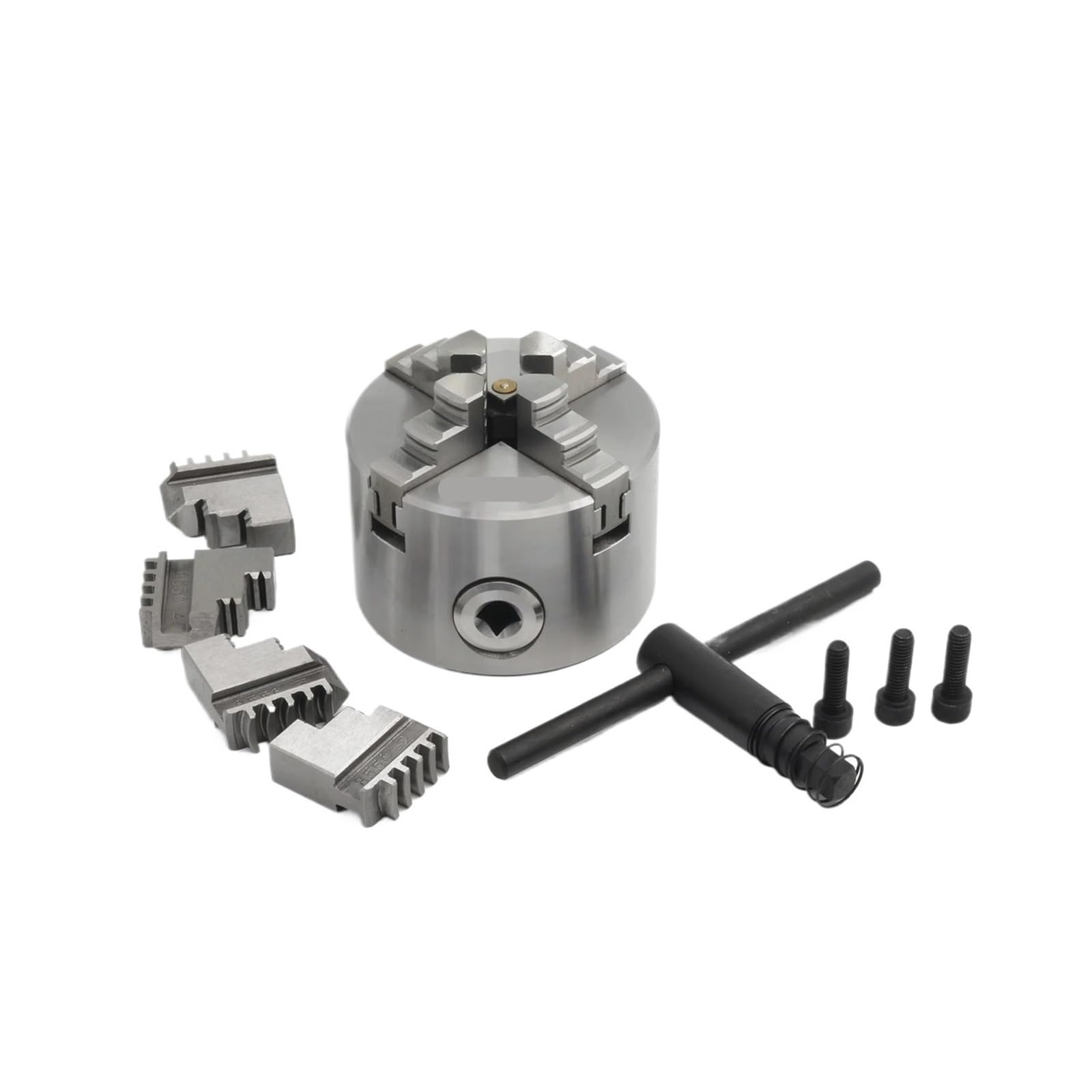 Iklaaqetbxps 4 Jaw K12-80Mm Lathe Chuck, K11-80 K11-100 K12-100