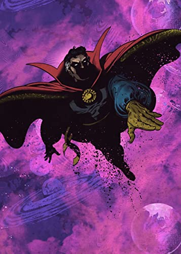 Displate - Póster de Metal - Montado con Imán - Marvel - Doctor Strange