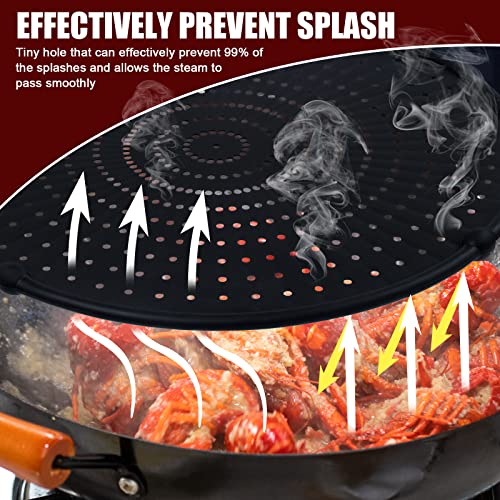 Nonley Silicone Splatter Screen For Frying Pan 13" thumb #3