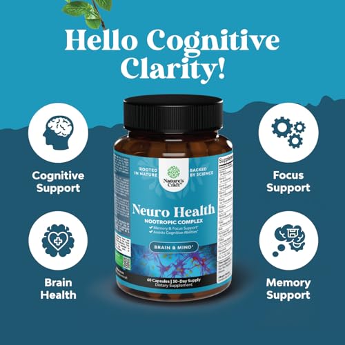 Nootropics Mind Assist Complement - Psychological Focus Nootropic Reminiscence Complement for Mind Well being & and Efficiency Mix, with Vitality and Nutritional vitamins DMAE Bacopa and Phosphatidylserine Capsule - Image 4