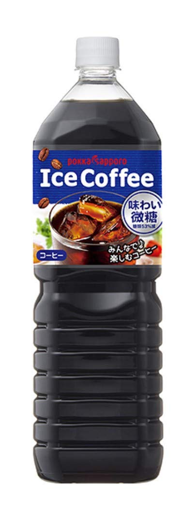 ✧༺♥ ブラックローズ×ダークアイス✧༺♥送料込　サービス価格 Amazon.co.jp: ポッカサッポロ アイスコーヒー 味わい微糖 1.5L×8本