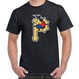 Photo Gallery lege men s pittsburgh p fan sport teams mens black mens women t shirt 100% cotton combined logo mashup black m Photo Gallery lege men s pittsburgh p fan sport teams mens black mens women t shirt 100% cotton combined logo mashup black m
