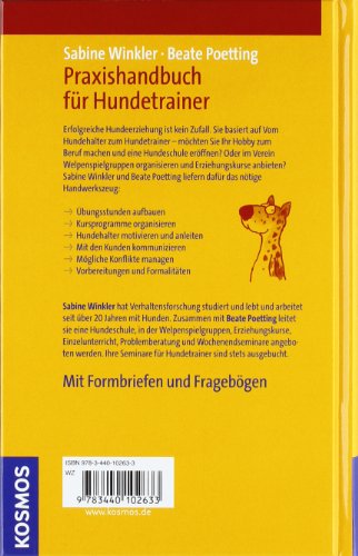 Praxishandbuch für Hundetrainer. Gruppen und Kurse organisieren. Hundehalter motivieren und anleiten