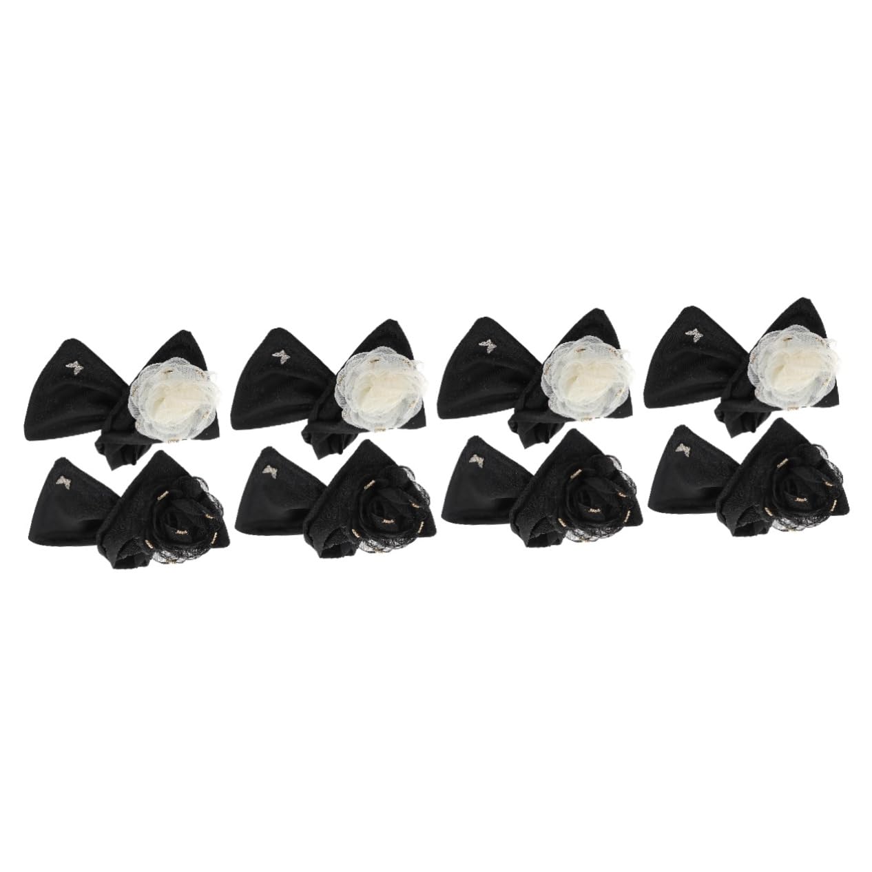 Housoutil 8piezas Herramienta Para Hacer Moño De Cabello De Moño Giratorio Accesorio De Para Mujeres Fiesta y Actividades