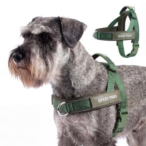 Image of Spark Paws No Pull Front Clip Dog Harness - Easy On, Padded and Lightweight