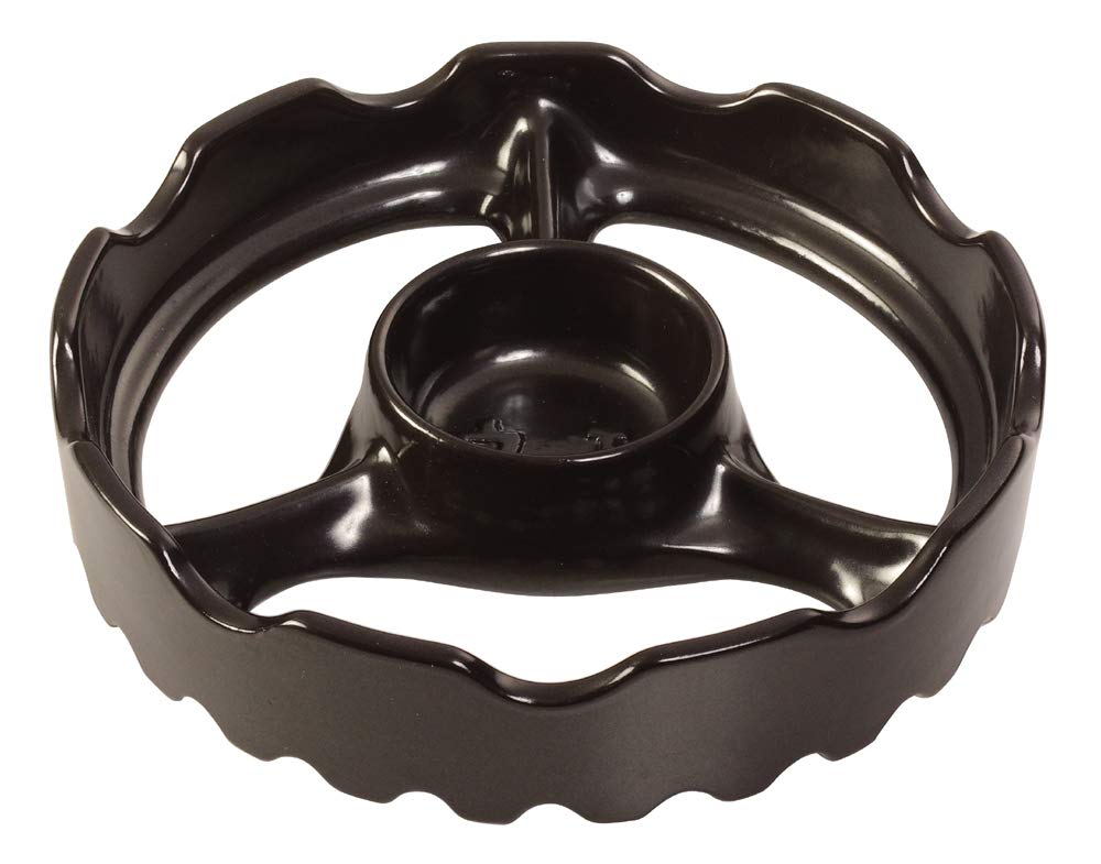 Amazon｜アルファックス 鍋敷き 黒 直径15x高さ3.3cm 温度センサー付き