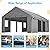 Thanaddo Carport 13'x 25' Heavy Duty Car Port with Roll-up Sidewall and Ventilated Windows with Removable Sidewalls,Portable Outdoor Garage for Car,Truck,Boat,Car Canopy,Gray Carports