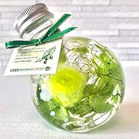 ブルー系薔薇3輪をどうぞ♪°*…♬        ハーバリウムボトルフラワー ブルー系薔薇3輪をどうぞ♪°*…♬ ハーバリウムボトルフラワー