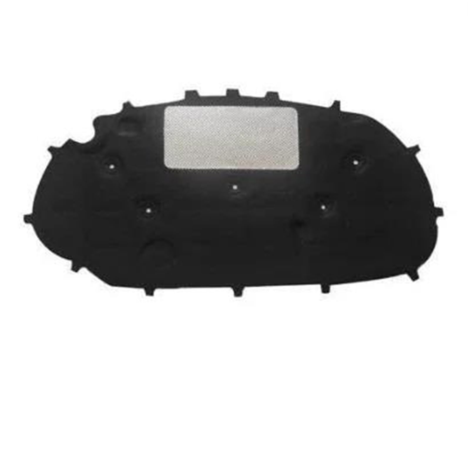 Insulation Rugs Car Soundproof Cotton Front Hood Engine Sound Insulation Pad Thermal Heat for VW for Golf 6 for GTI(A piece of Aluminum)