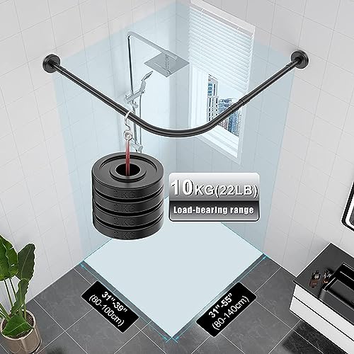 Opiniones de Cortinero para Baño en Escuadra Walmart de esta semana. 23 Cortinero para Baño en Escuadra Walmart marca POGEPE (2)