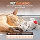 ALL FOR PAWS Herzschlag Katze Beruhigendes Spielzeug Herzschlag Kitty Gefüllte Plüsch Warme Spielzeug für Katzen Komfort Kitty Stress Linderung und Schlafhilfe