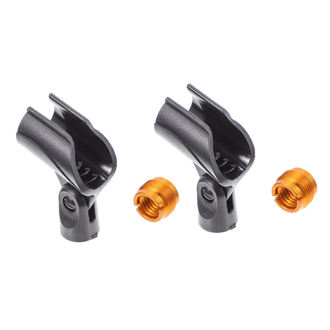 LIFKOME 2Sets Adjustable Microphone Brackets Flexible Mic Holder for Broadcasting Podcasting and Recording Practical Design for Home and Stage Use