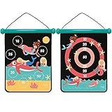 SCRATCH 276182035 Magnet, Motiv: Meerjungfrau Dartspiel für Kinder, Dartscheibe und Wurfpfeile, medium, 37x31cm