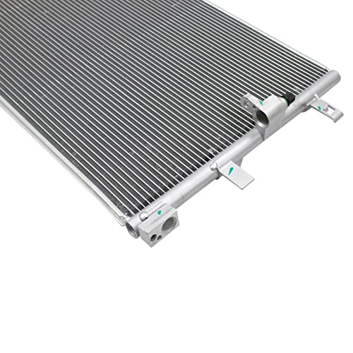 Image of TRQ A /C Condenser and Receiver Drier Assembly Compatible with 2013-16 Audi A4 13-16 A4 Quattro 13-14 A5 13-17 A5 Quattro 13-16 allroad 13-17 Q5 13-17 S5 15-17 Porsche Macan