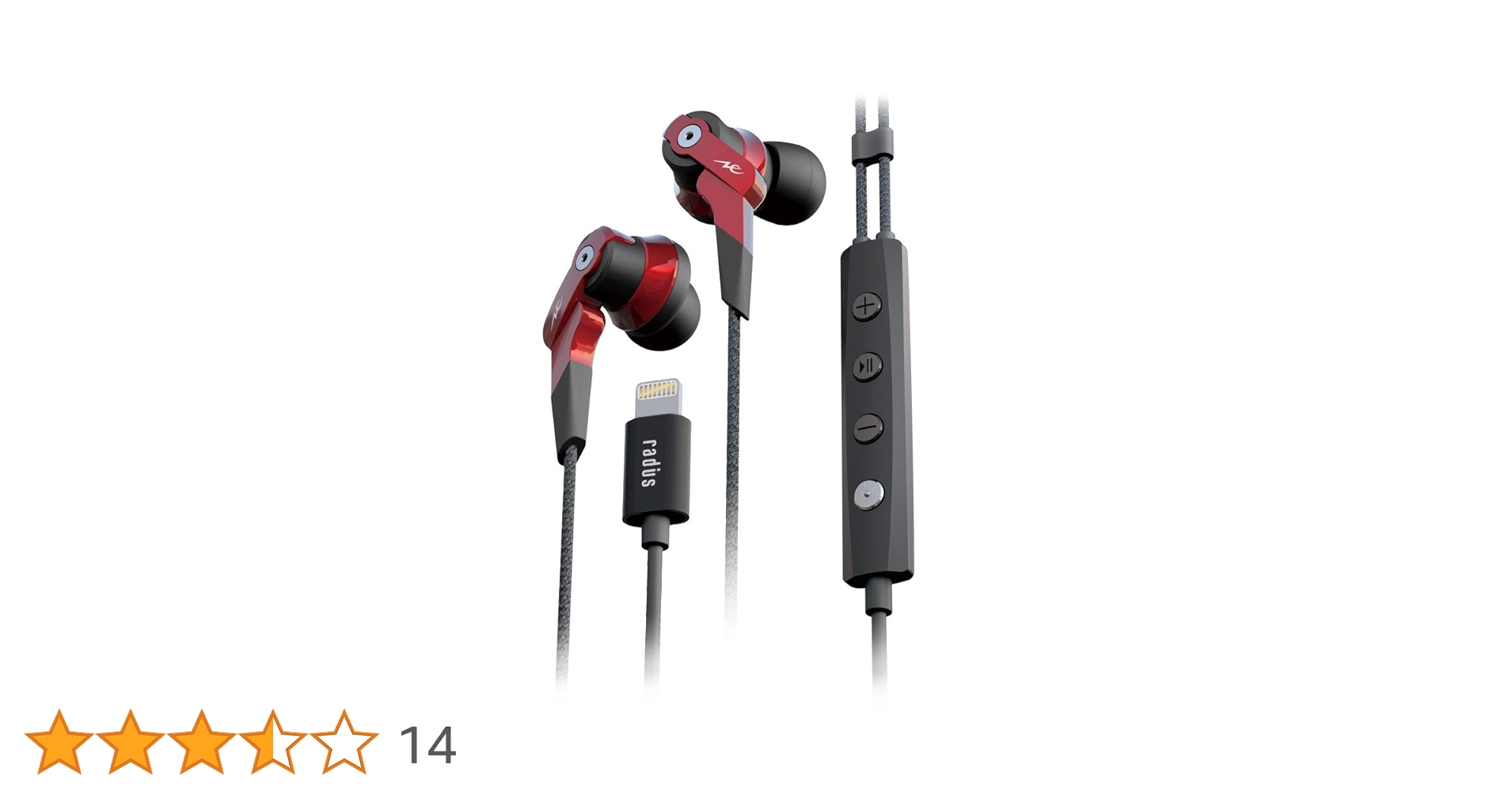 Amazon.co.jp: ラディウス radius HP-NHL21 iPhone用イヤホン