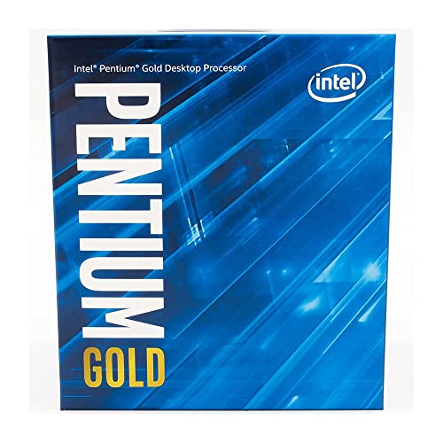Image of Intel Pentium Gold G6405 Core 10th Gen Generation Desktop Processor Box CPU APU 4MB Cache 4.1 GHz Clock Speed LGA 1200 Socket (Graphics Card Not Required)