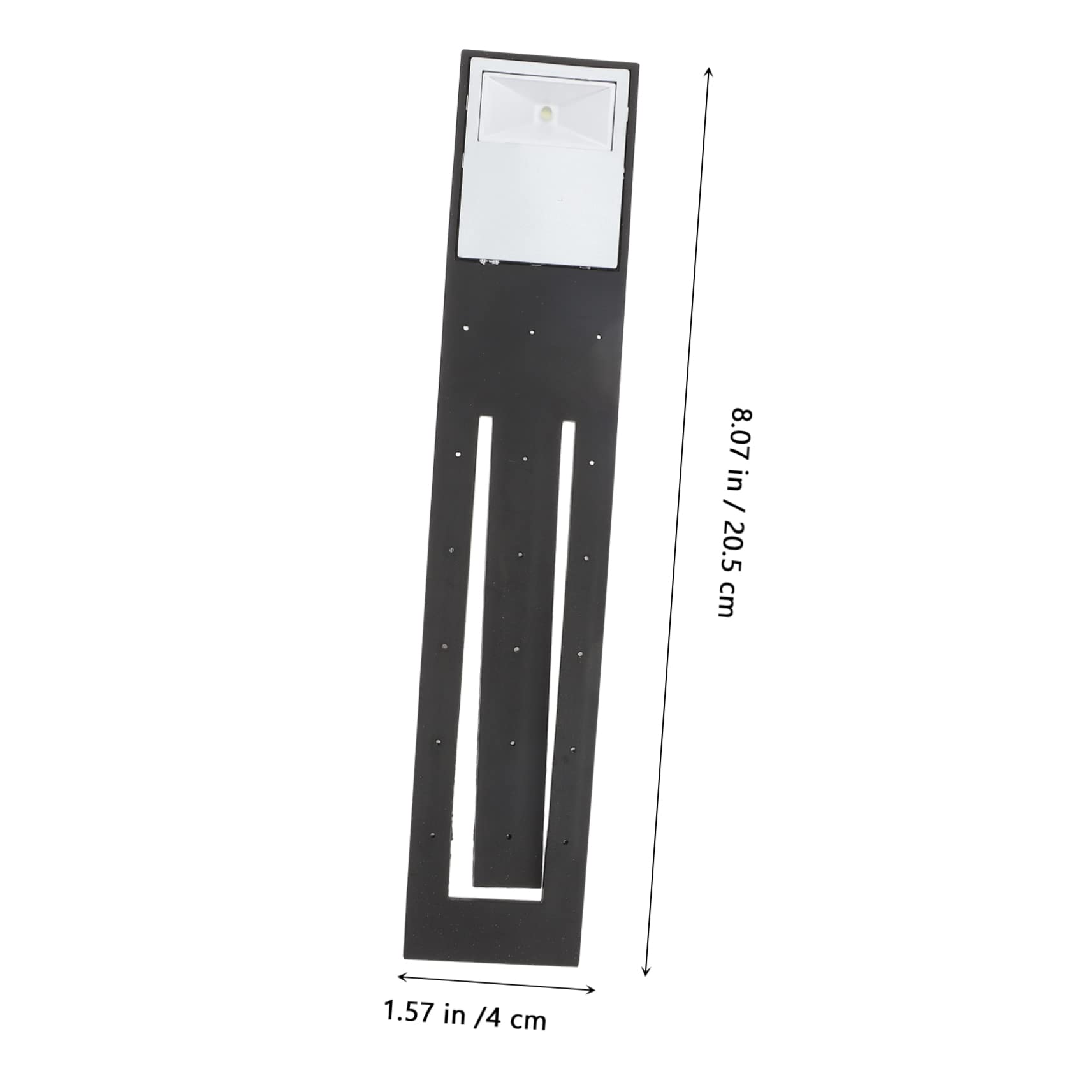 Holibanna 1Pc Foldable Multifunctional LED Bookmark Light for Night Reading Home Clip Lamp for Students Warm Mild Light Creative Design Present for Readers and Students