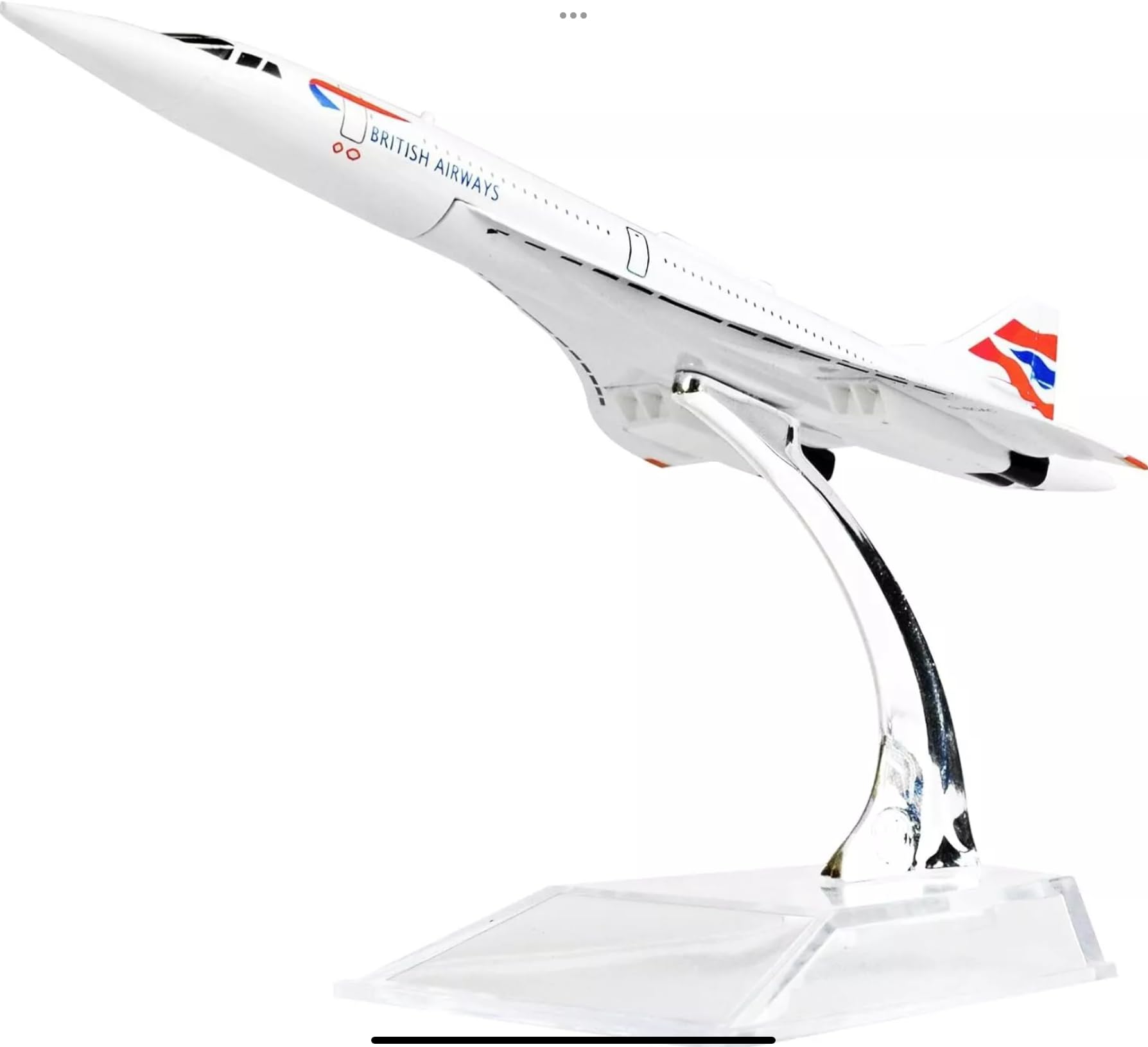 novaease 16cm British Diecast Plane 1:400 Concorde, A380, 747, Metal Aircraft Plane Model Airlines Office Home Decoration Gift (Concorde)