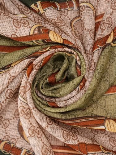 Image of Viscose Scarf for Women | Lightweight & Long | Stole for Women - Stylish Design | Neck Scarf, Hair Scarf, & Head Scarf for Women & Girls | All Season Accessory