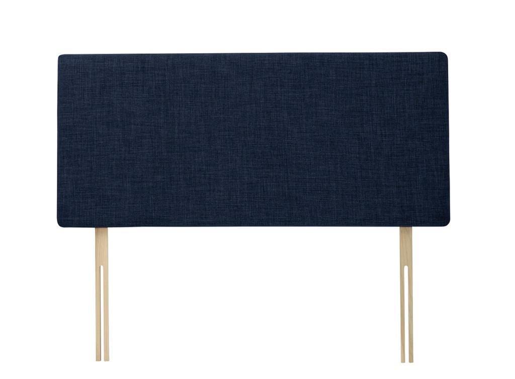 STOREX Naples Luxury Fabric Extra Padded Headboard For Bed Bedroom Furniture Size 2Ft 6 Inch/ 3Ft / 4Ft / 4Ft 6 Inch / 5Ft / 6Ft - 24 Inch Height (Blue, 24inch Height 3Ft Single)