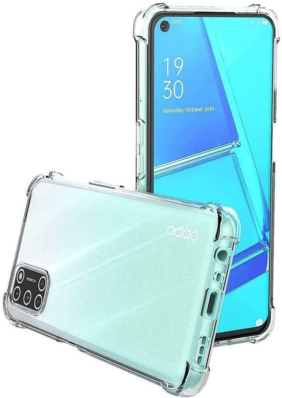 MoreFit Bumper Transparent Soft Silicon TPU Shockproof Slim Back Cover Case for Oppo A55 6.51" / Oppo A55 4G (B09SQ7RXCZ) Amazon Price History, Amazon Price Tracker