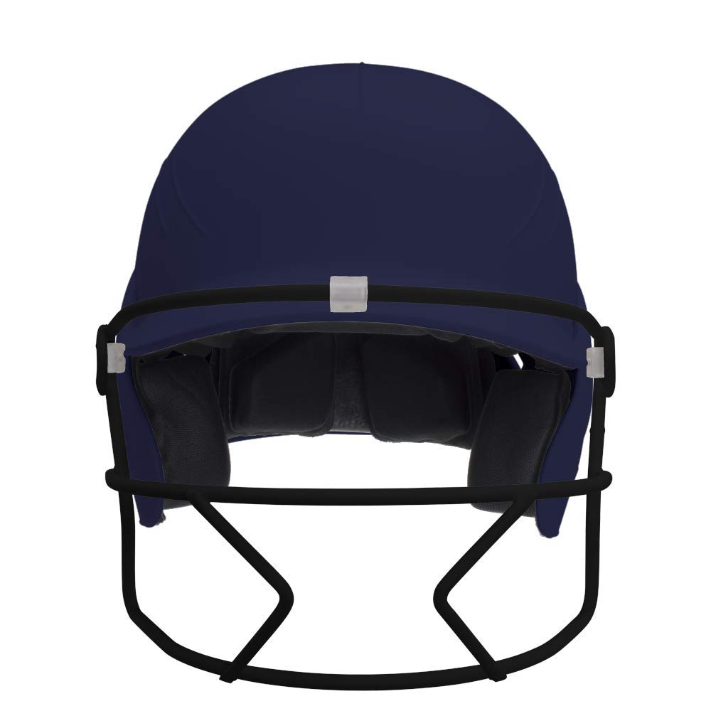 Casque De Softball Schutt XR2 Ajusté Avec Cage - Neuf, Taille XXS, Noir Mat