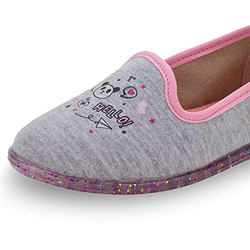 Sapatilha Infantil Feminina Molekinha - 20151503 CINZA