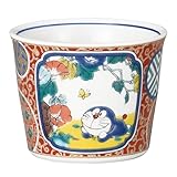 金正陶器(Kaneshotouki)「 ドラえもん 」 蕎麦猪口 そば ちょこ 約8cm 九谷焼 庄三風 彩色金欄手 日本製 008159