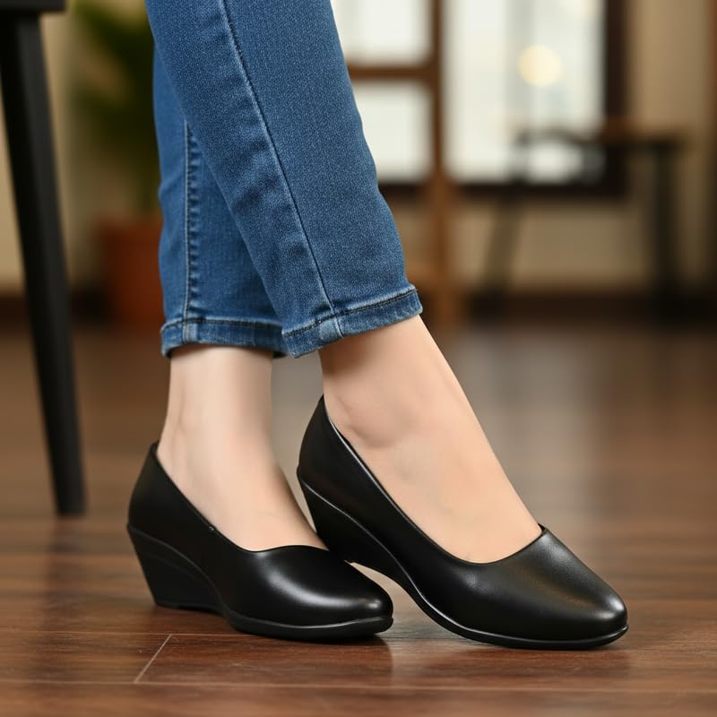 Image of Karaddi Women's Pump Formal Bellies Shoes for Office, Party Belly