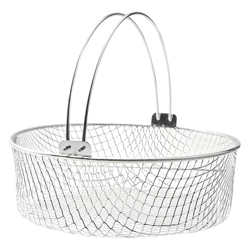 Air Fryer Basket Ergonomic Stainless Steel Mesh Basket for Cooking Home Cafe|Home & Garden | Kitchen Dining & Bar | Small Kitchen Appliances | Fryers