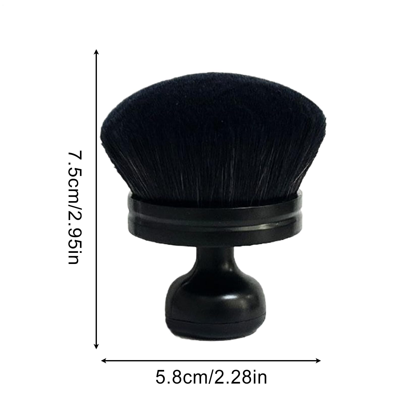 Spazzola per il trucco del corpo per gambe, spazzola per il corpo per autoabbronzante, copertura extra accessori per il trucco per schiena e gambe per la miscelazione della protezione solare