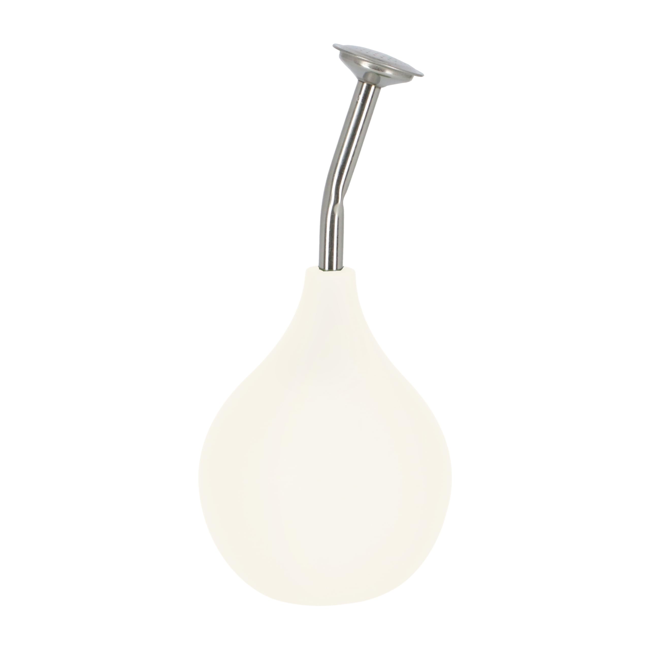 Allrounda Watering Spray Ball Bonsai Sprayer Stainless Steel Spout, Watering Cans Alternative for Small Plants Cuttings Flowers Seedlings (Buttercream)