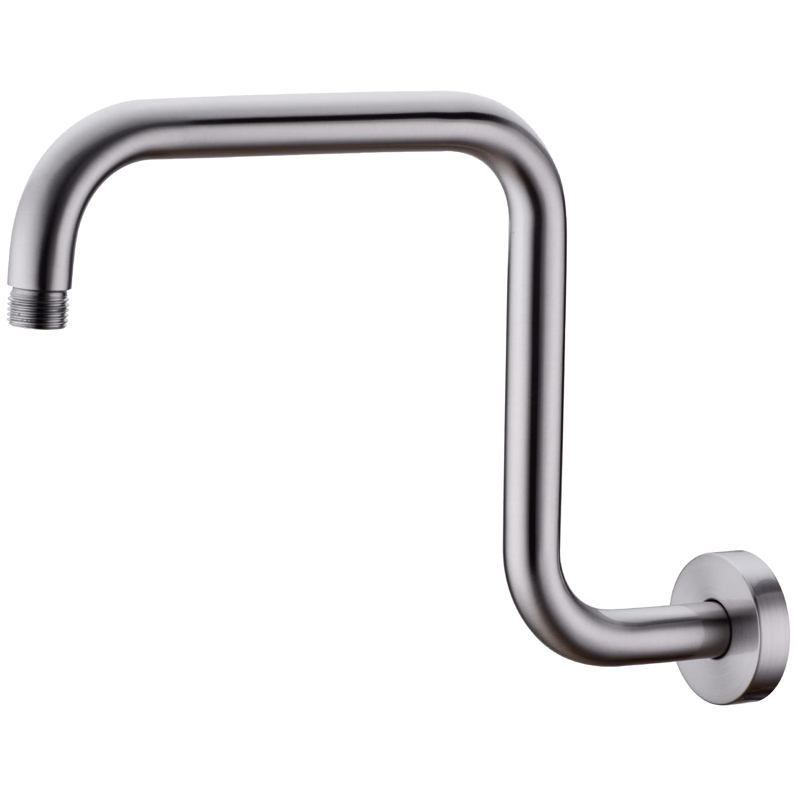 Buy 304 Stainless Steel 13 Inch Shower Arm with Flange,SShape Shower