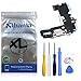 Xlhama Connecteur Dock de Rechange pour iPhone 7 (Blanc) avec Microphone Jack Audio et Antenne Pré-installés Inclus Kit de Outils de Réparation pour Installation Facile