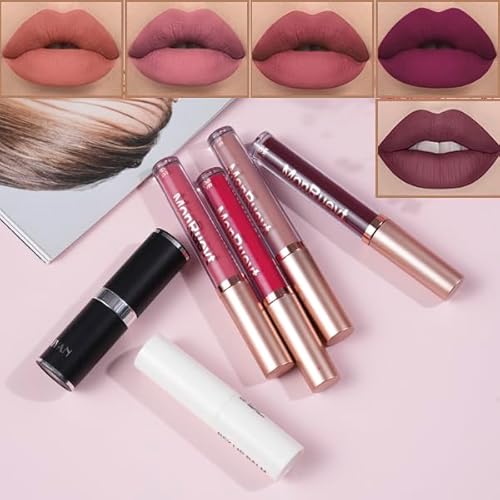 Tooaemis All In One Makeup Kit Makeup Kit For Women Full Kit Multipurpose Makeup ,Eyeshadow、 Liquid Foundation,Loose Powder,Eyebrow Pencil,4-Color Lip Gloss Set thumb #8