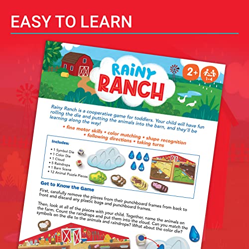 Ravensburger Rainy Ranch Juego Cooperativo para Niños miniatura 4
