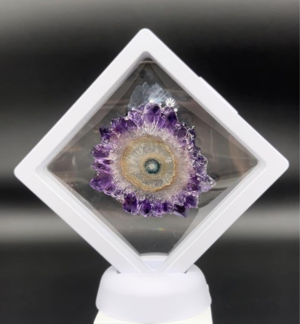 ★特選プレミアム★4096 Hzセット【クリスタル☆アメジスト♢ローズ】❤️ お客さま専用】アメジスト 109.796ct / 超大粒にしてガッツリな