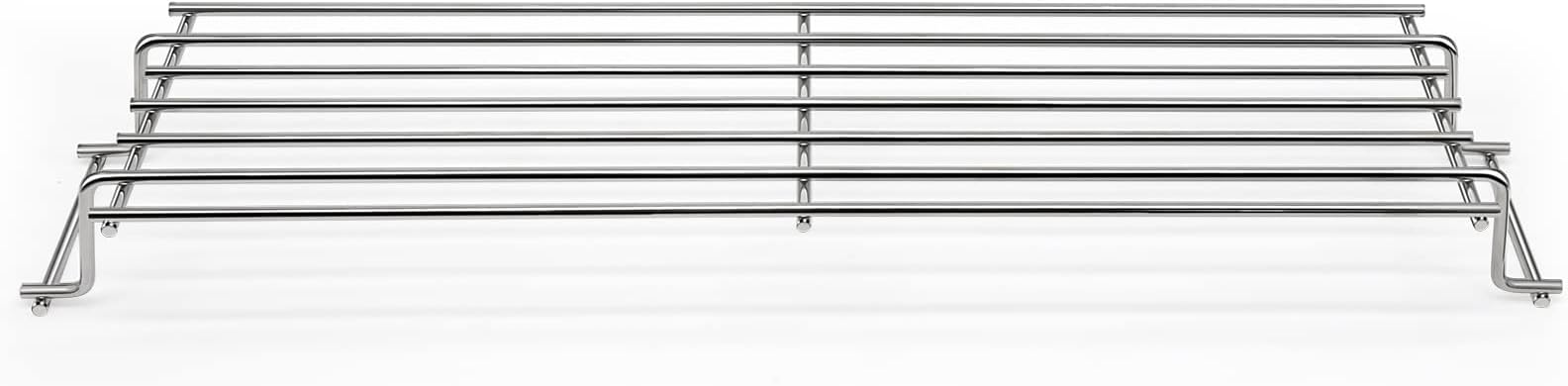 Criditpid 69866 Grill Warming Rack for Weber Spirit 200 Series, Spirit E210 S210 E220 S220 Gas Grills with Up Front Controls (2013 - Newer), 18" Stainless Steel Grill Upper Rack Parts for Weber 7640