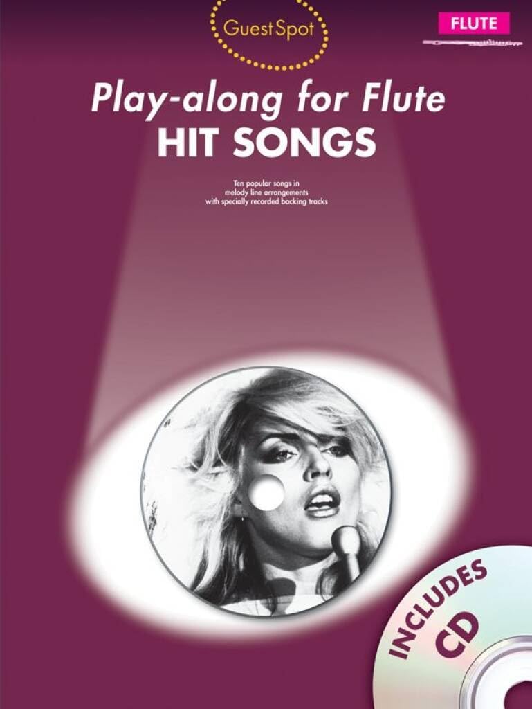 Guest Spot Hit Songs Flute Book And Cd