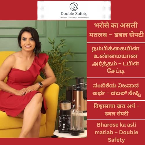 Image of Nutri Go 500W Nutri Blender For Juicing, Mixing & Blending | 2 Jars With Sipper | Juicer Mixer Grinder & Smoothie Maker for Kitchen | SS Blade, 2-Year Warranty (Pastel Silver)
