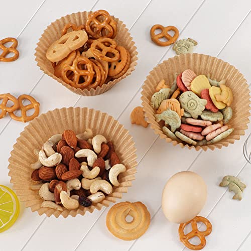 Caperci Natural Jumbo Cupcake Liners Large Baking Cups thumb #2