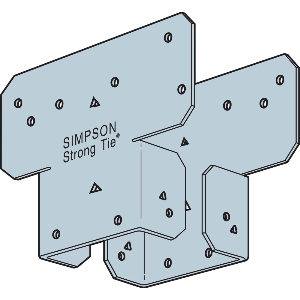 Amazon.com: Simpson Strong-Tie AC4Z AC ZMAX Galvanized Adjustable