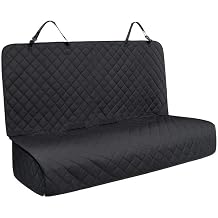 Powools Back Seat Extender for Dogs - Waterproof Dog Car Seat Cover for Back Seat
