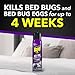 Raid Bed Bug Foaming Spray, Kills Bed Bugs and Their Eggs, for Indoor Use, Non-Staining, Keeps Killing for Weeks, 16.5 oz (Pack of 1)