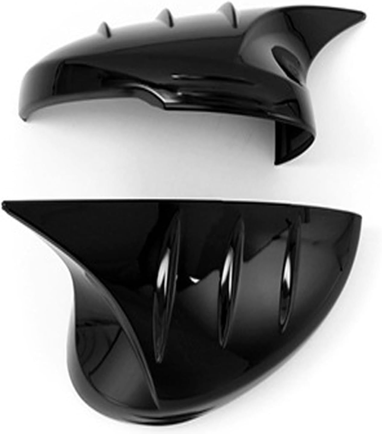 XJPGHA Wing Mirror Covers Caps for Civic 11th Generation 2022, Sturdy Durable Cover Housing Door Mirror Vehicle Accessory Rearview Side Covers,Black