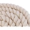 Amazon.com: Faxco 10ft Natural Twisted Cotton Rope Strong Triple-Strand ...