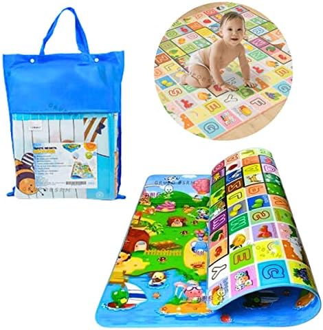 Tapete Infantil Dupla Face Atividades Bebe Tatame Educativo